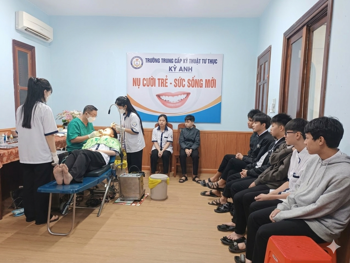 Khám răng cho học sinh - Nụ cười trẻ sức sống mới